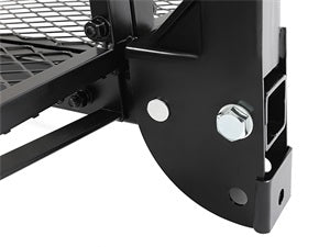 Kojem Hitch Cargo Carrier Rack 550lbs 60"x21"x6" for 2"x2" Hitch Receiver Van SizeUV Truck Trailer Folding Rear Luggage Basket Hitch Mount Cargo Rack