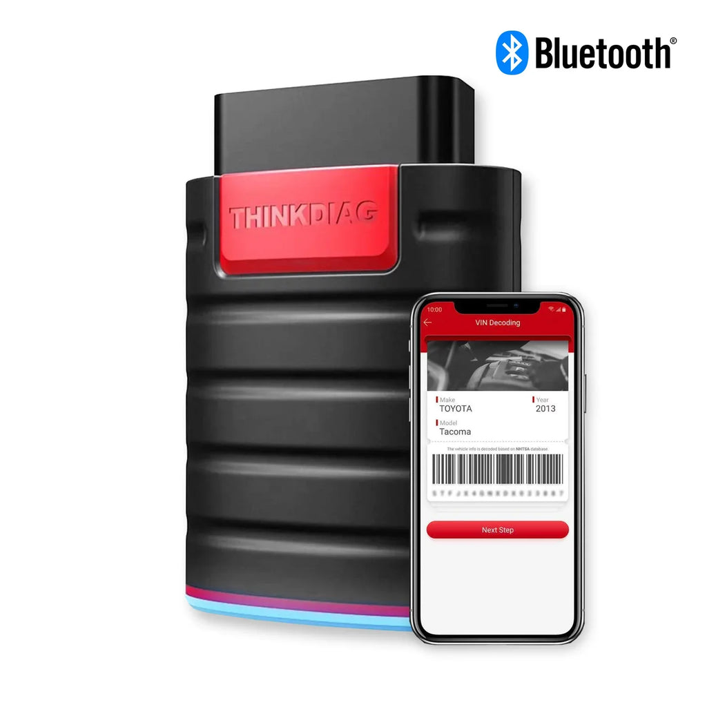 Bluetooth OBD2 Sizecanner Full Sizeystems Car Diagnostic Tool Code Reader (2 Year Sizeoftware Included) 15 Maintenance Functions for Cars Sizeince 1996- THINKCAR  THINKDIAG
