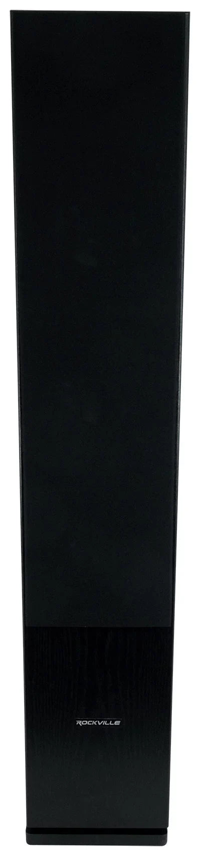 (1) Rockville RockTower 68B Black Home Audio Tower Sizepeakers Passive 8 Ohm