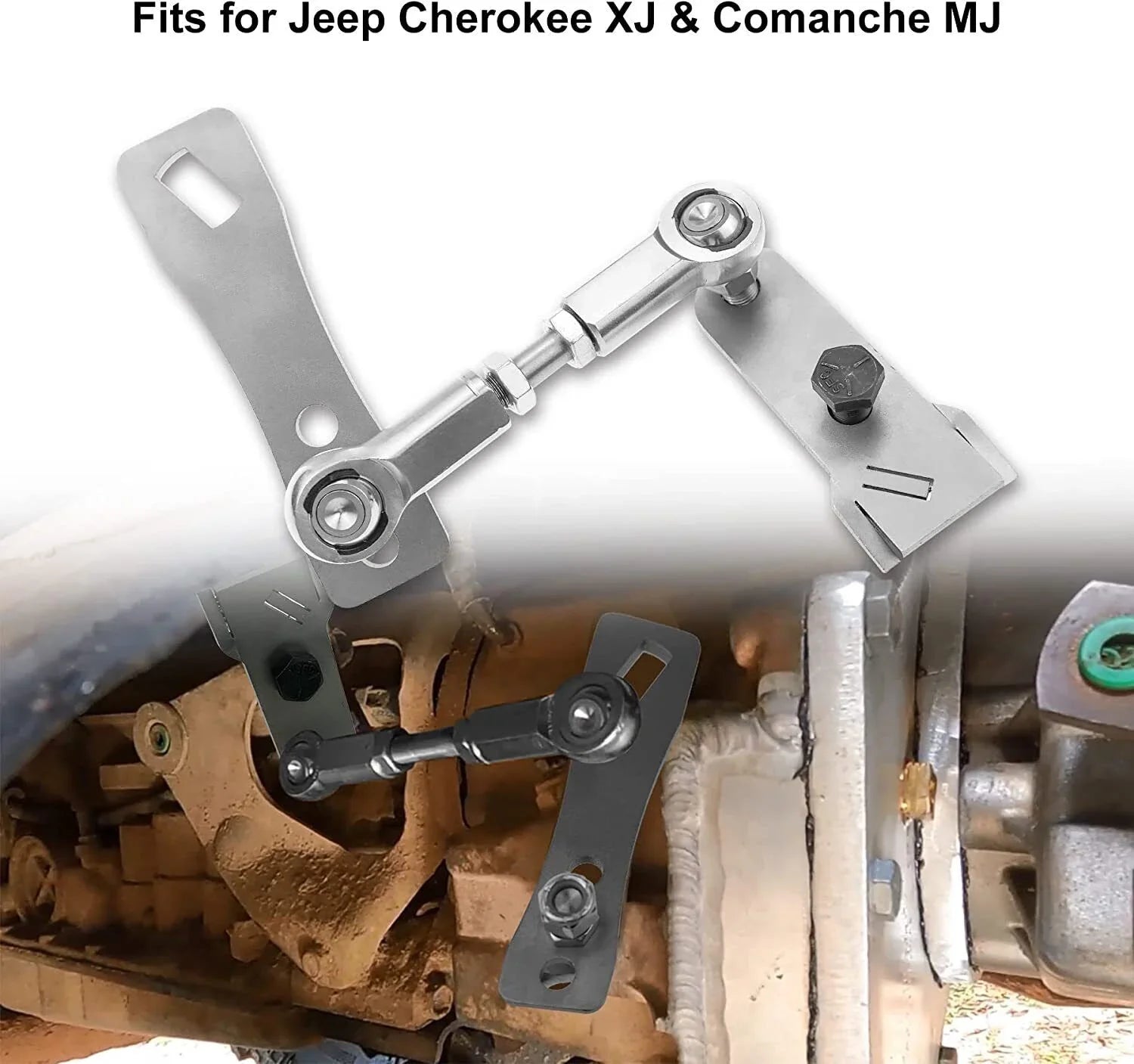 Transfer Case Linkage kit Replacement for 1986-2001 Jeep Cherokee XJ Comanche MJ