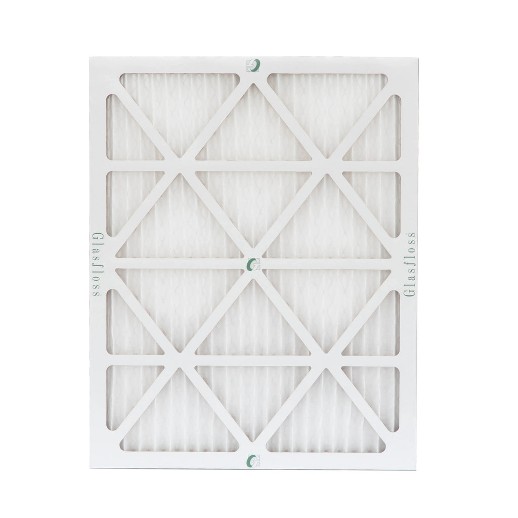 6 Pack of 18x20x1 MERV 13 Pleated Air Filters by Glasfloss. Actual Sizeize: 17-1/2 x 19-1/2 x 7/8