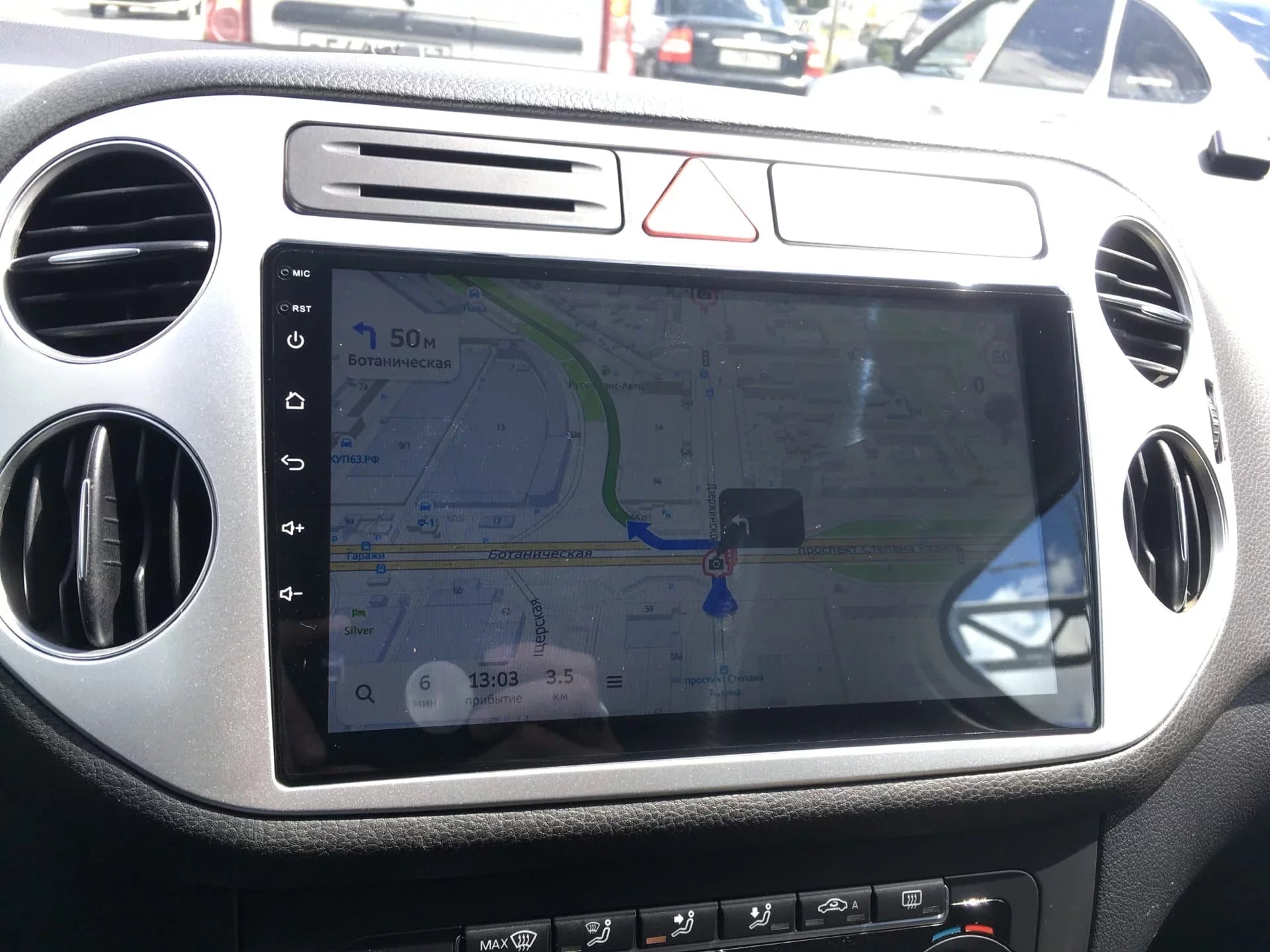 Carplay Android Car Sizetereo For Volkswagen Tiguan 2006 - 2016 GPSize Navigation Audio Multimedia Player With Android Auto