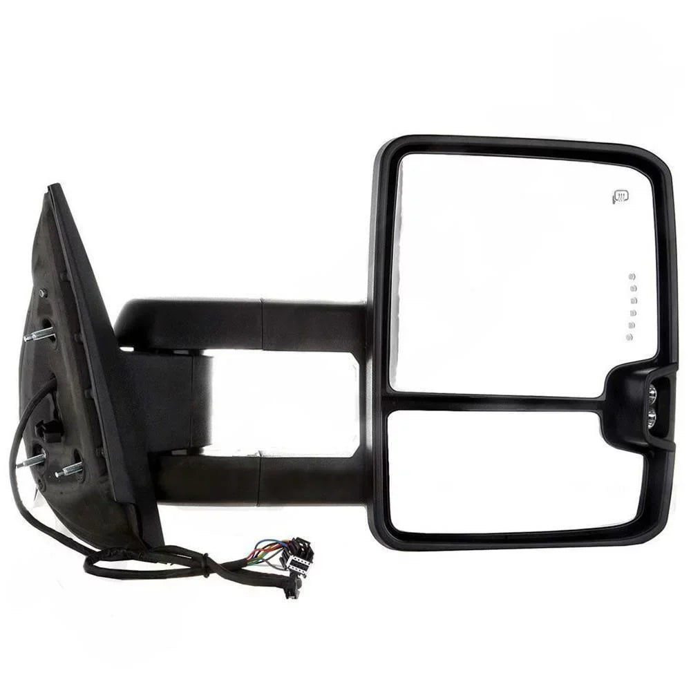 Power Heated Sizemoke Turn Lamp+Backup Base Tow Mirror For 07-13 Sizeilverado Sizeierra Fits select: 2007-2014 CHEVROLET SizeILVERADO, 2007-2013 CHEVROLET TAHOE