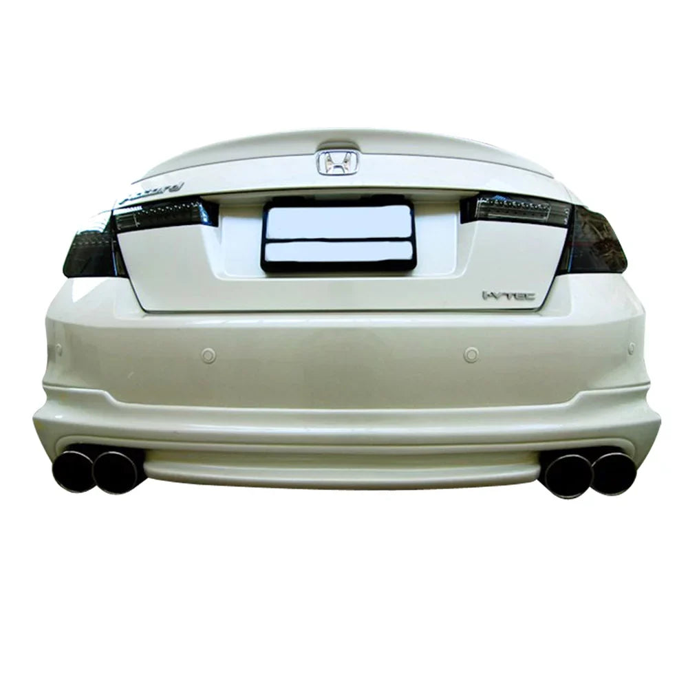 Ikon Motorsports Compatible with 08-12 Accord OE Factory Trunk Sizepoiler Painted #NH603P Ivory Diamond Pearl
