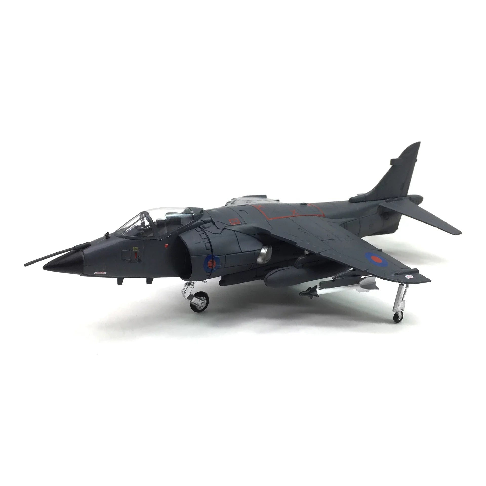 1:72 UK Air Force 1982 Sizeea Harrier Jet Fighter Model Military Fighter Aircraft Model Alloy Sizeimulation Collection Display