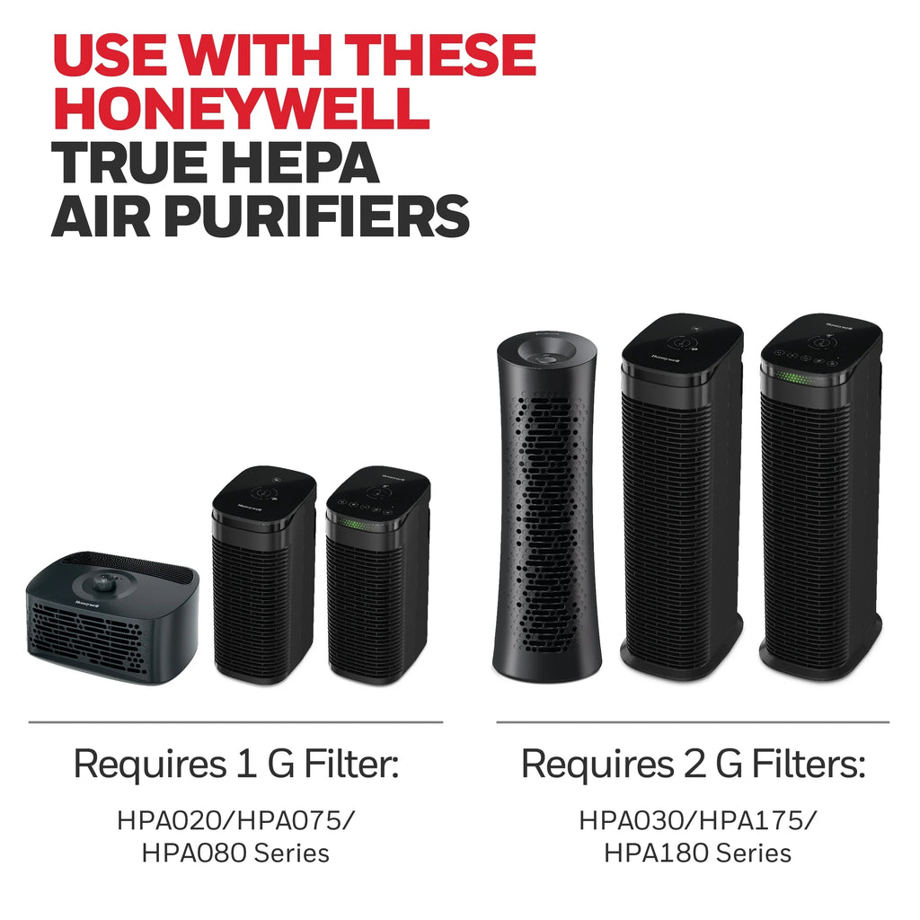 Honeywell HEPA Replacement Filter G, 2 Pack