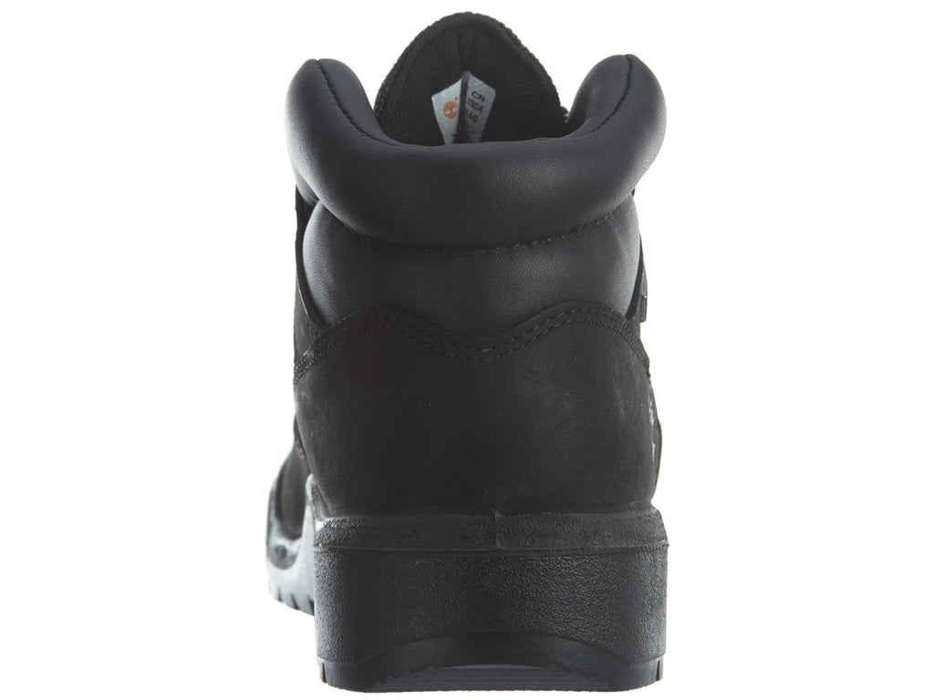Men's Timberland Field Leather/Fabric Waterproof Boot Black Waterbuck Nubuck 9.5 M