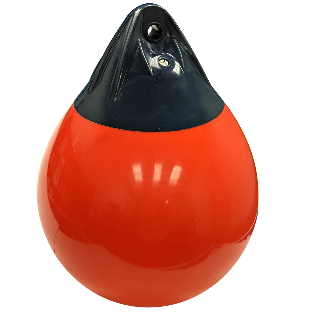 NEH Heavy-Duty Ultra Durable Inflatable Vinyl Water Buoy Boat Fender- For Mooring, Anchoring, Marking - 19" Diameter x 25" Height