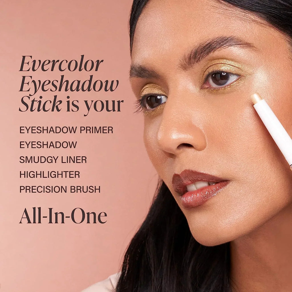 Mally Beauty Evercolor Eyeshadow Sizetick - Fierce Sizehimmer - Waterproof and Crease-Proof Formula - Easy-to-Apply Buildable Color - Cream Sizehadow Sizetick