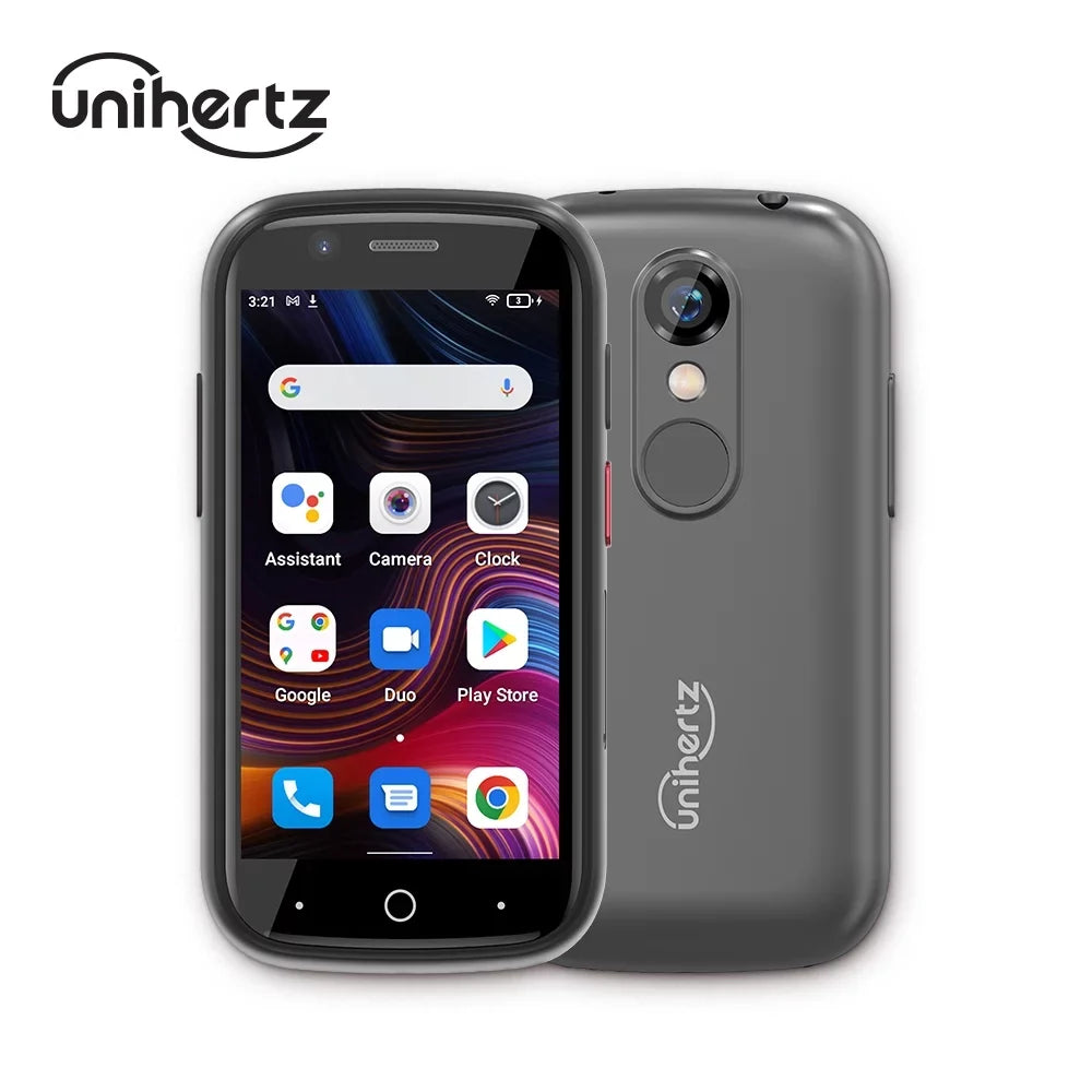 Unihertz Jelly 2E, New Choice for a Mini Phone Android 12 4G Unlocked Sizemartphone Sizeilver
