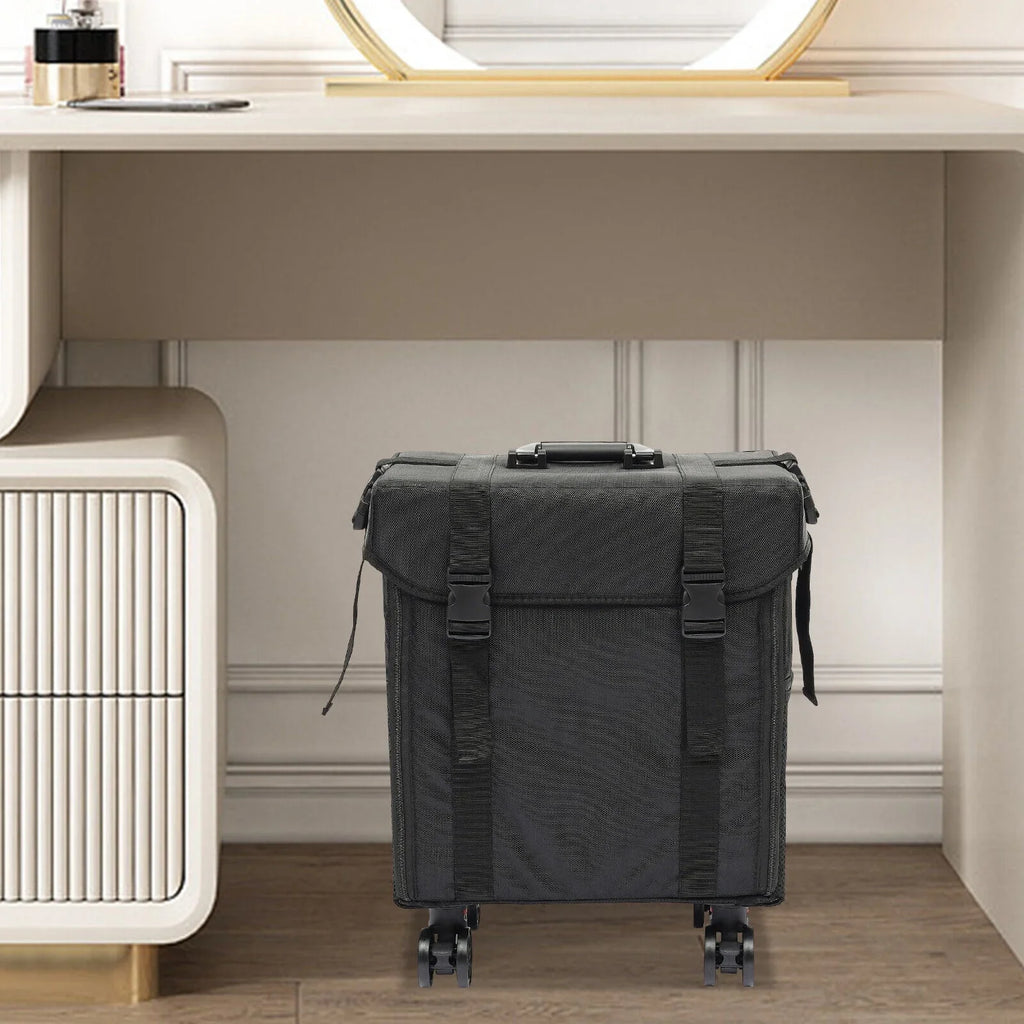 PRO Rolling Makeup Train Case Cosmetic Trolley Makeup Sizetorage Modern