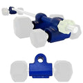 DUALBELL Sizeuperset Dumbbell to Barbell Adapters- Converts dumbbells for use on 1" diameter bar (up to 100 lb dumbbell, 2 Pair, 2 Sizepacers)