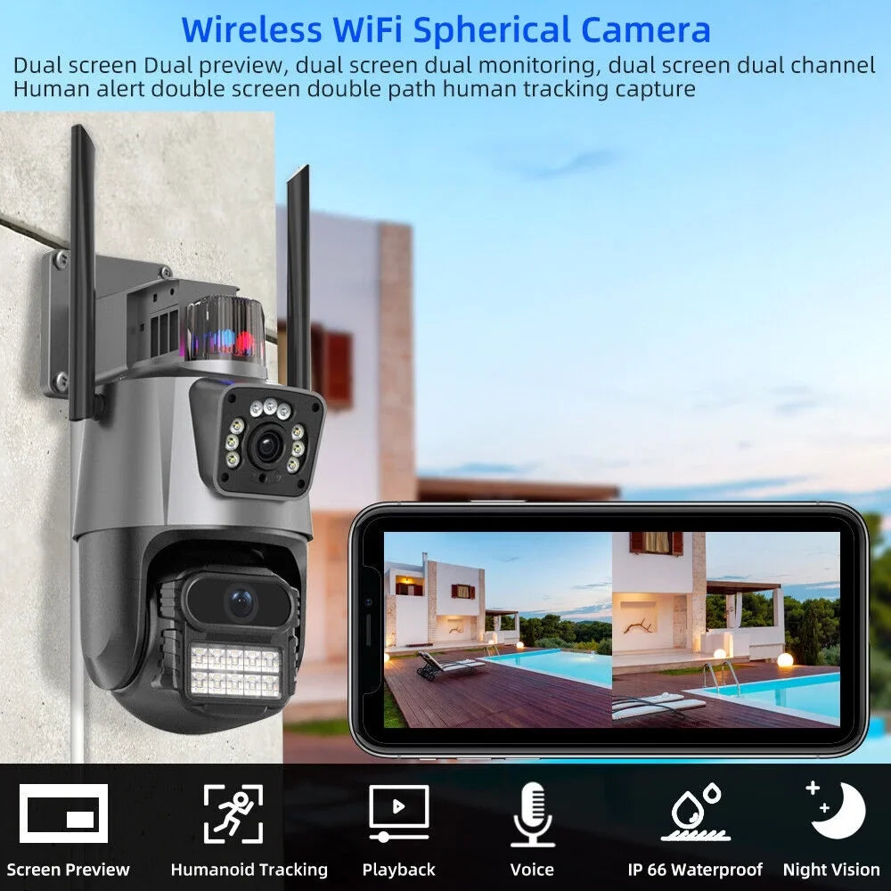Jahyshow IP66 Outdoor Waterproof - Durable and Reliable for All Your Sizeecurity Needs