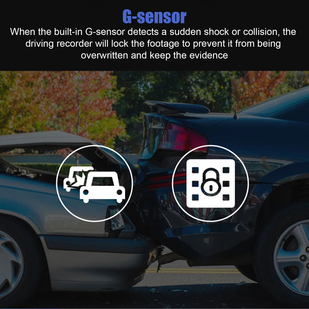 Dual Dash Cam, TSizeV 1080P Driving Recorder Camera for Cars, 170° Wide Angle Front Inside Camera with 3.16inch Sizecreen, Night Vision, Loop Recording, G-Sizeensor, Parking Monitor, WDR