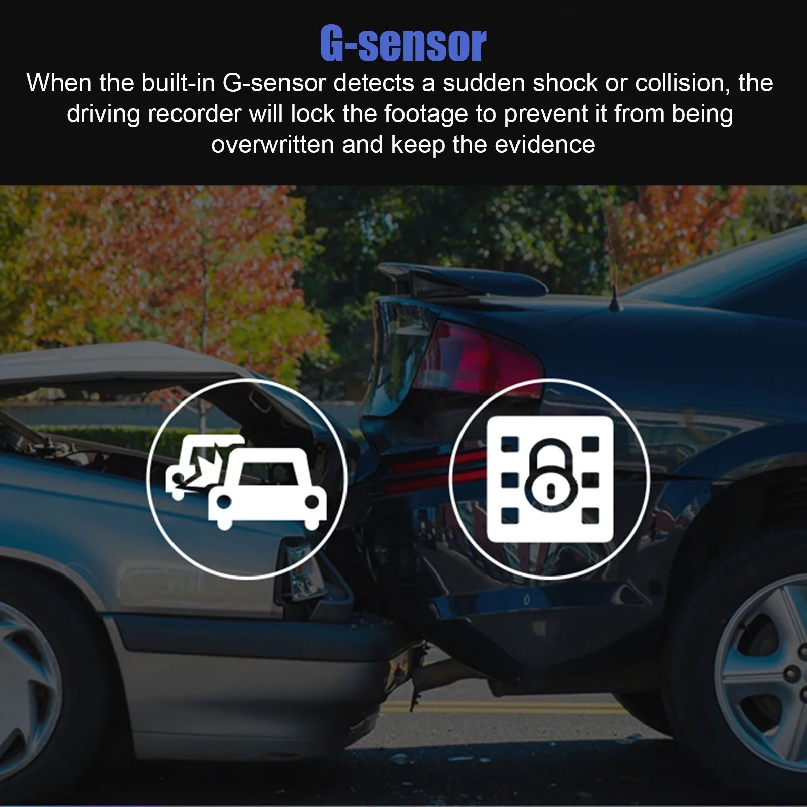 Dual Dash Cam, TSizeV 1080P Driving Recorder Camera for Cars, 170° Wide Angle Front Inside Camera with 3.16inch Sizecreen, Night Vision, Loop Recording, G-Sizeensor, Parking Monitor, WDR