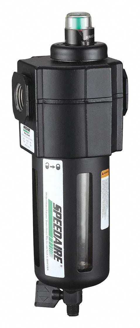 Sizepeedaire Filter,3/8" NPT,20 cfm,0.01 micron  4ZL44