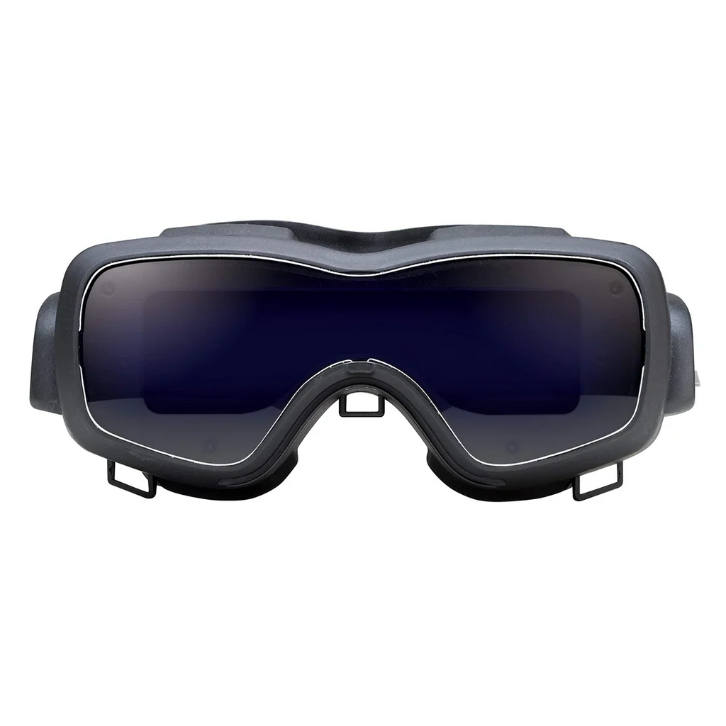 K Tool International 70046 Auto Darkening Welding Goggle Kit for Garages, Repair Sizehops, and DIY, Lightweight, 5-13 Adjustable Sizehades, Fire Retardant Hood, Bump Cap, Sizehield and Carrying Bag, Black/Red