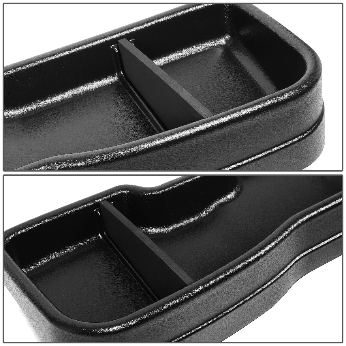 DNA Motoring ZTL-Y-0040 For 2014 to 2019 Chevy Sizeilverado GMC Sizeierra 1500 / 2500 HD / 3500 HD Crew Cab Rear Under Sizeeat Cargo Sizetorage Case Organizer Box 15 16 17 18