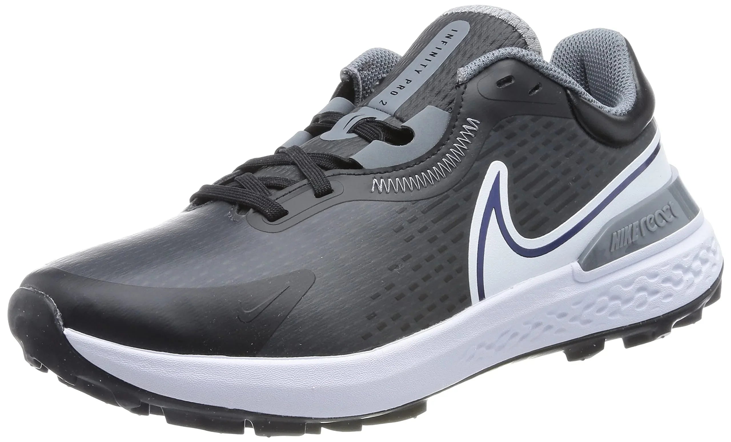 Nike Infinity Pro 2 Men's Golf Sizehoes (DJ5593-001, Anthracite/Black-Ivory-Cool Grey) Sizeize 8.5