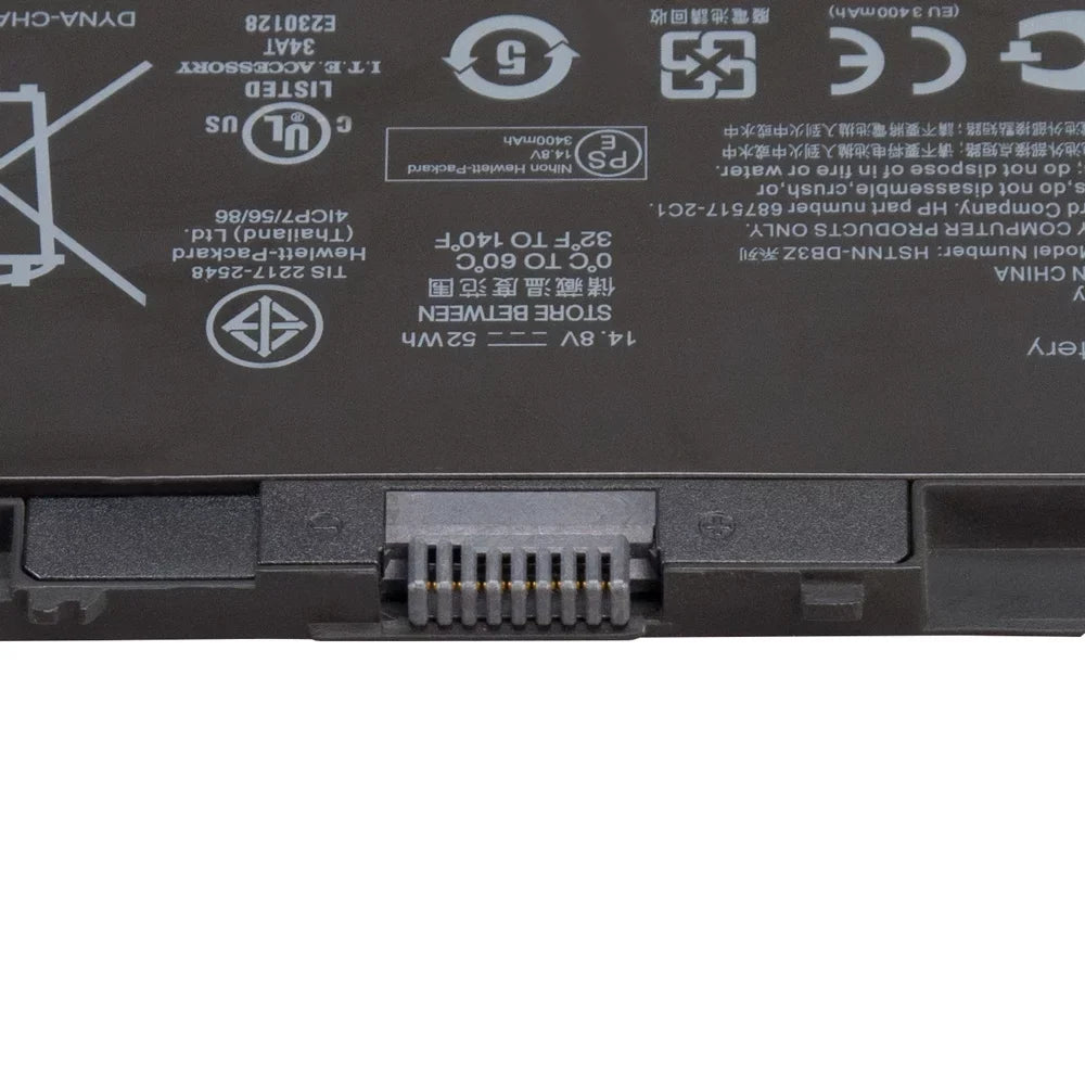 DR. BATTERY - Replacement for HP EliteBook Folio 9480m J5P78UT / 9480m J5P79UT / 9480m J5P80UT / 9480m J5P81UT / 9480m J5P82UT / H4Q48UT / HSizeTNN-DB3Z / HSizeTNN-LB5B / MA02025XL / 68757-2C1