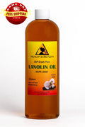 LANOLIN OIL USizeP GRADE PHARMACEUTICAL SizeKIN HAIR LIPSize MOISizeTURIZING 100% PURE 16 OZ