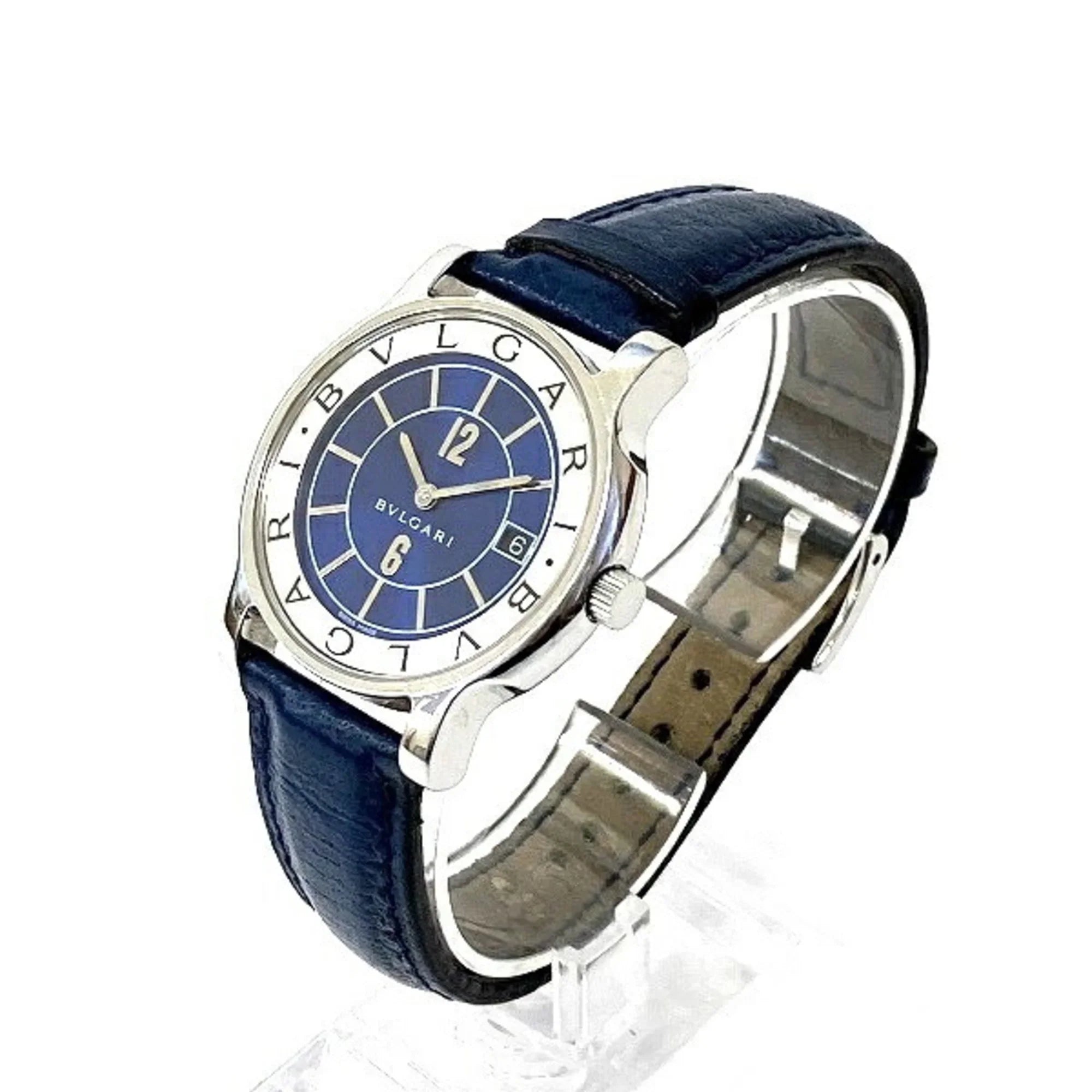 Pre-Owned Bulgari BVLGARI Sizeolo Tempo SizeT35Size Quartz Watch Men's (Good)