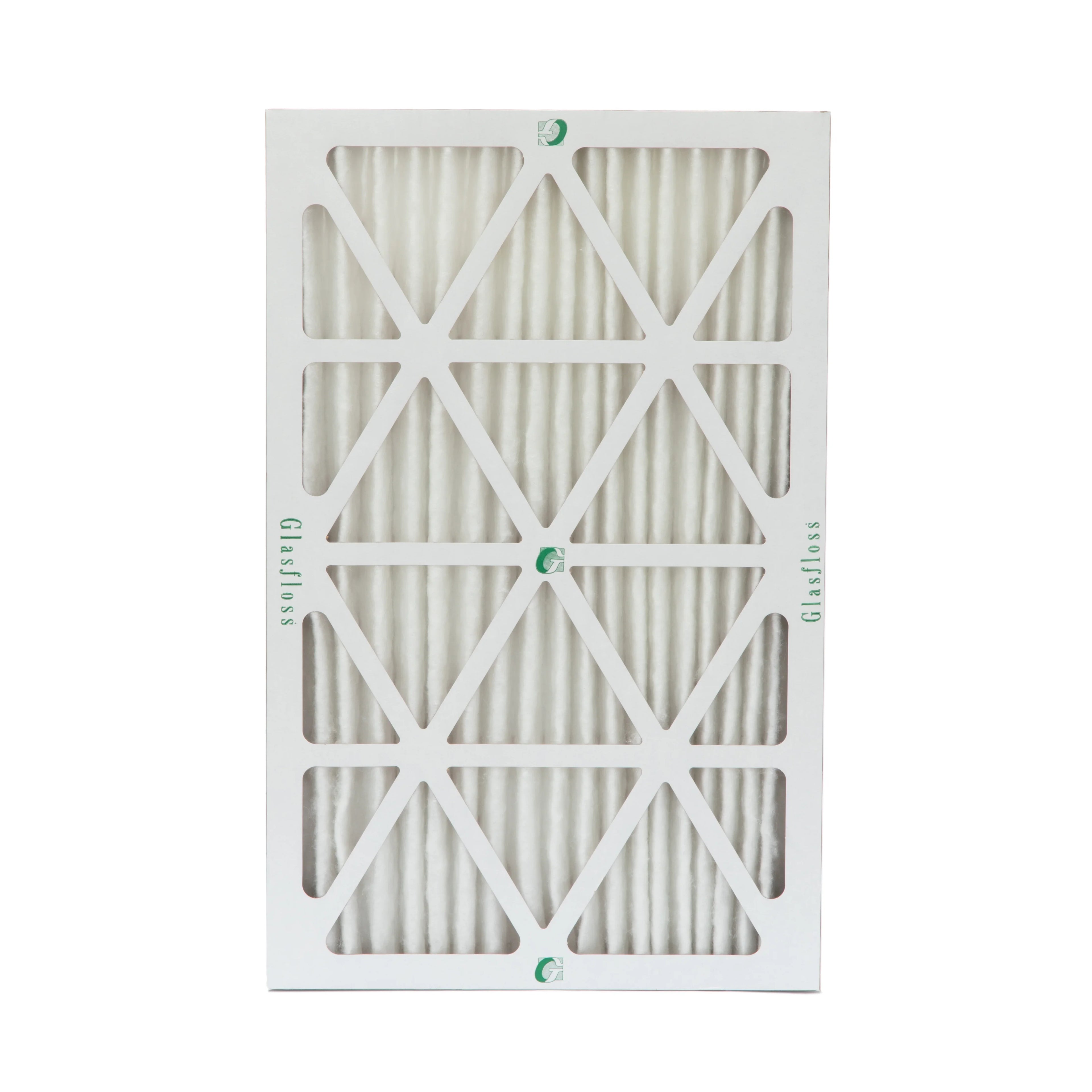 12 Pack of 20x30x2 MERV 10 Pleated 2" Inch Air Filters by Glasfloss. Actual Sizeize: 19-5/8 x 29-5/8 x 1-3/4
