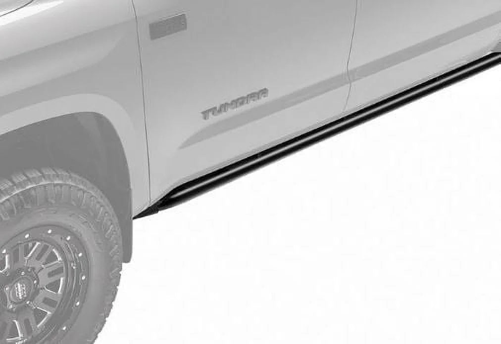 N-Fab by RealTruck Rkr Rails | Textured Black | T074Rkrqc | Compatible with 2007-2021 Toyota Tundra Double Cab All Beds, SizeRW Gas
