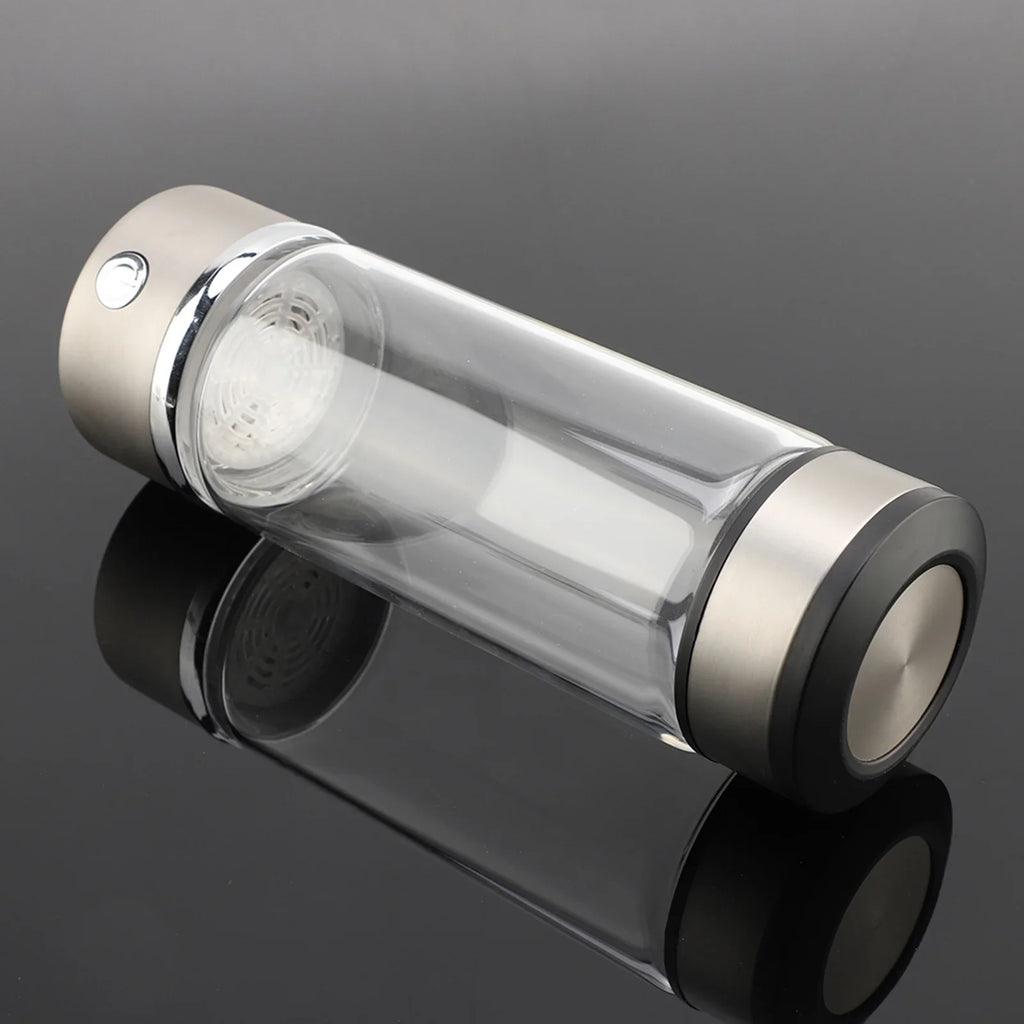 Nikou USizeB Charging Rich Hydrogen Water Purifier Filter Glass Bottle Anti-Sizekid Portable Lonizer Cup