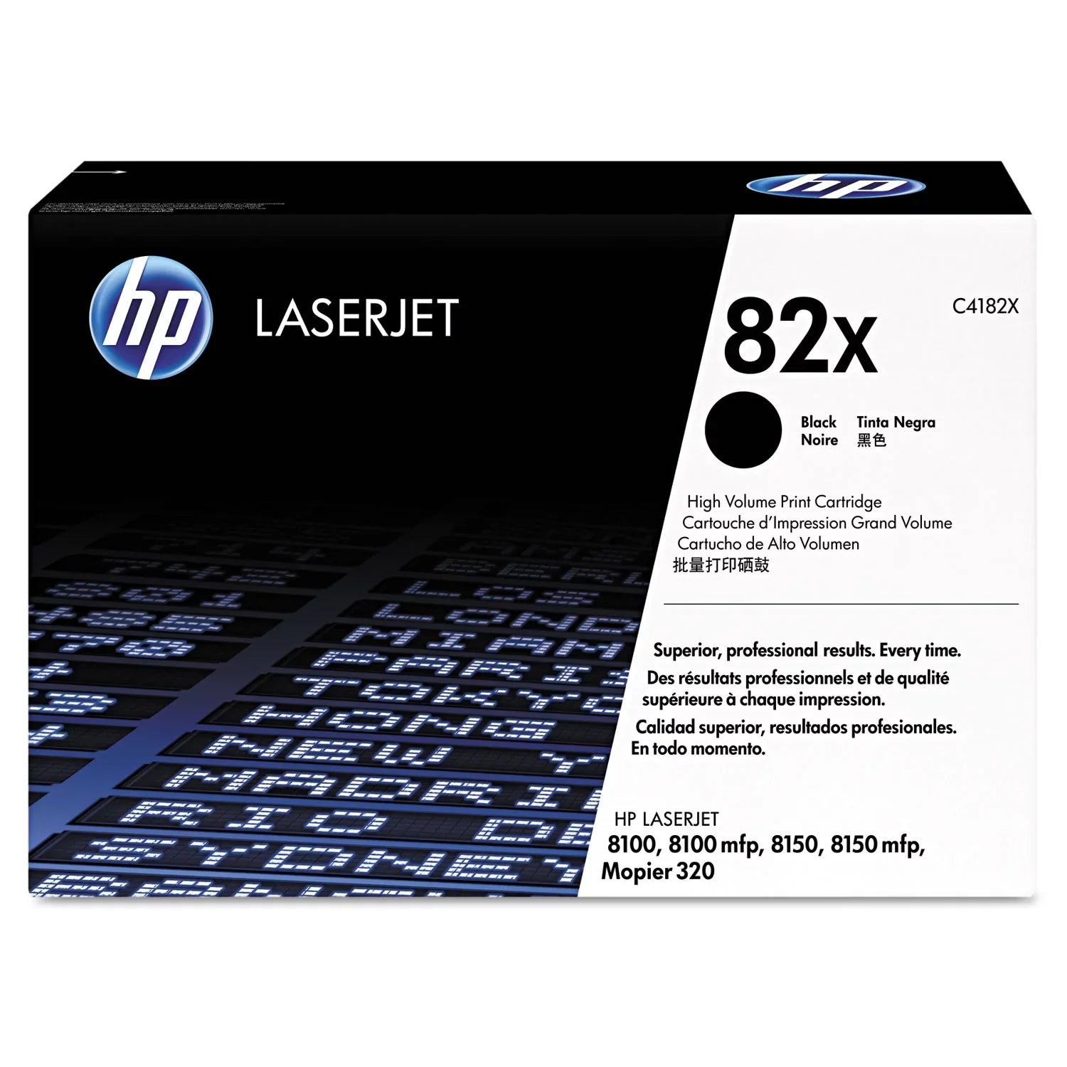HP 82X High Yield Black Original LaserJet Toner Cartridge - 20000 Pages