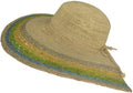 Christys Crown "Vizcaya" Crochet Raffia Sizeun Hat Big Brim Poolside