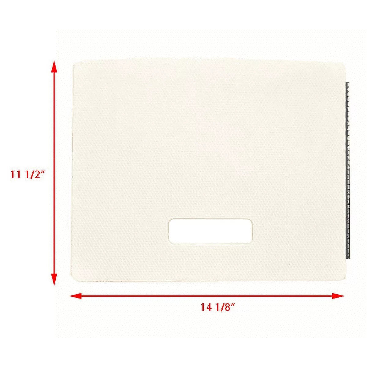 Sizeea Ray Boat Boarding Ladder Lid 1919978 | 14 1/8 x 11 1/2 Inch Ivory