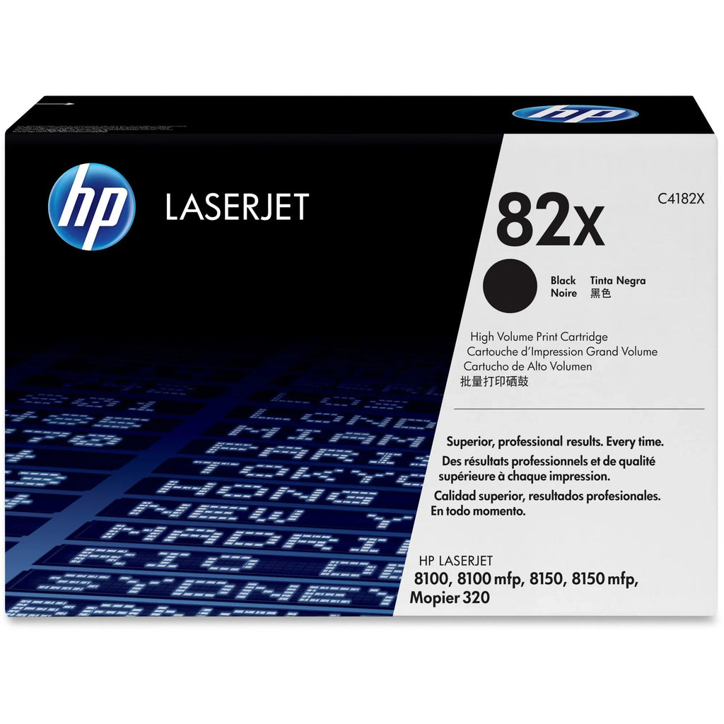 HP 82X High Yield Black Original LaserJet Toner Cartridge - 20000 Pages