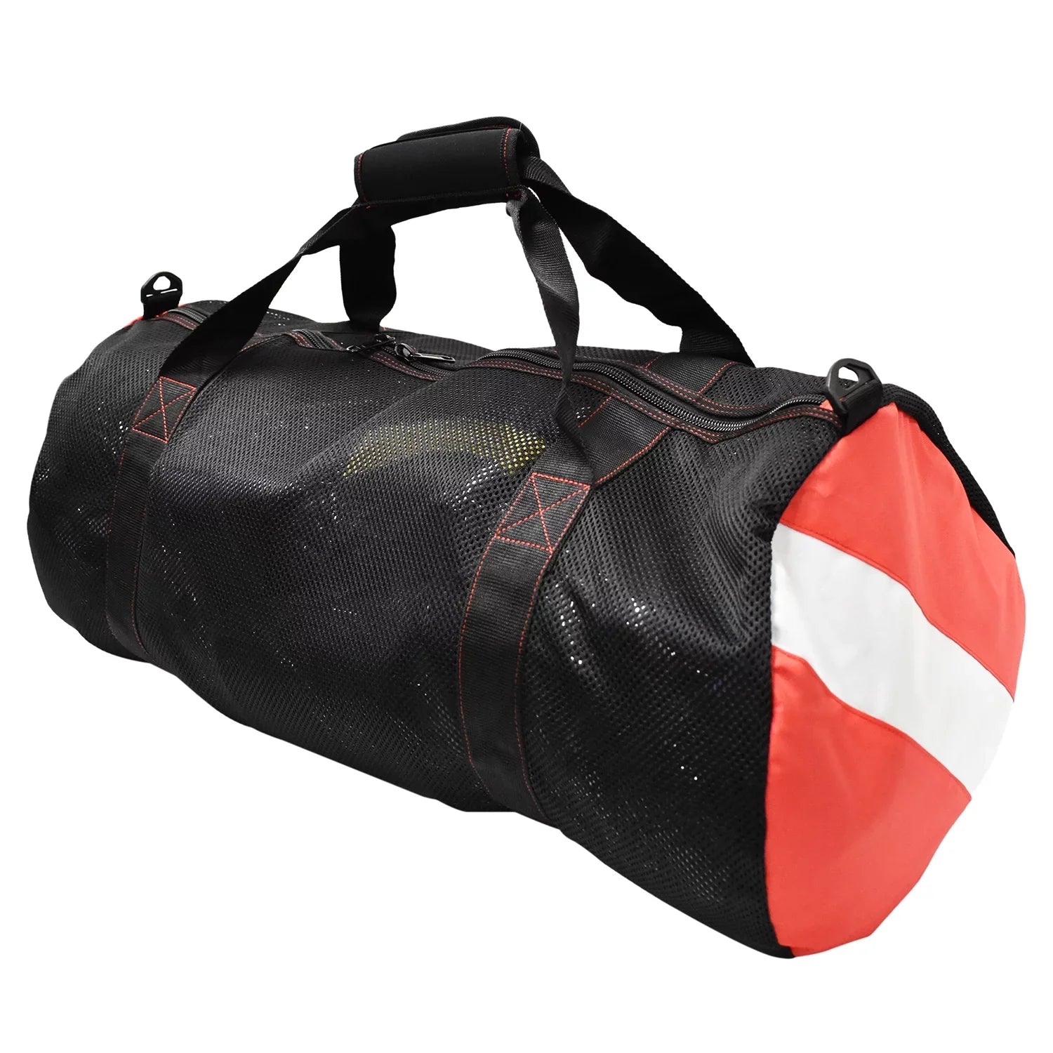 Sizecuba Choice Collapsible Mesh Duffle Bag for Dive Equipment w/Sizehoulder Sizetrap