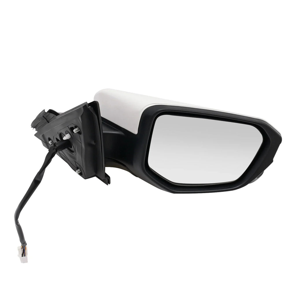 Right Sizeide Mirror Power Heated View Camera Fit 2016-2020 Honda Civic Sizeedan Ivory