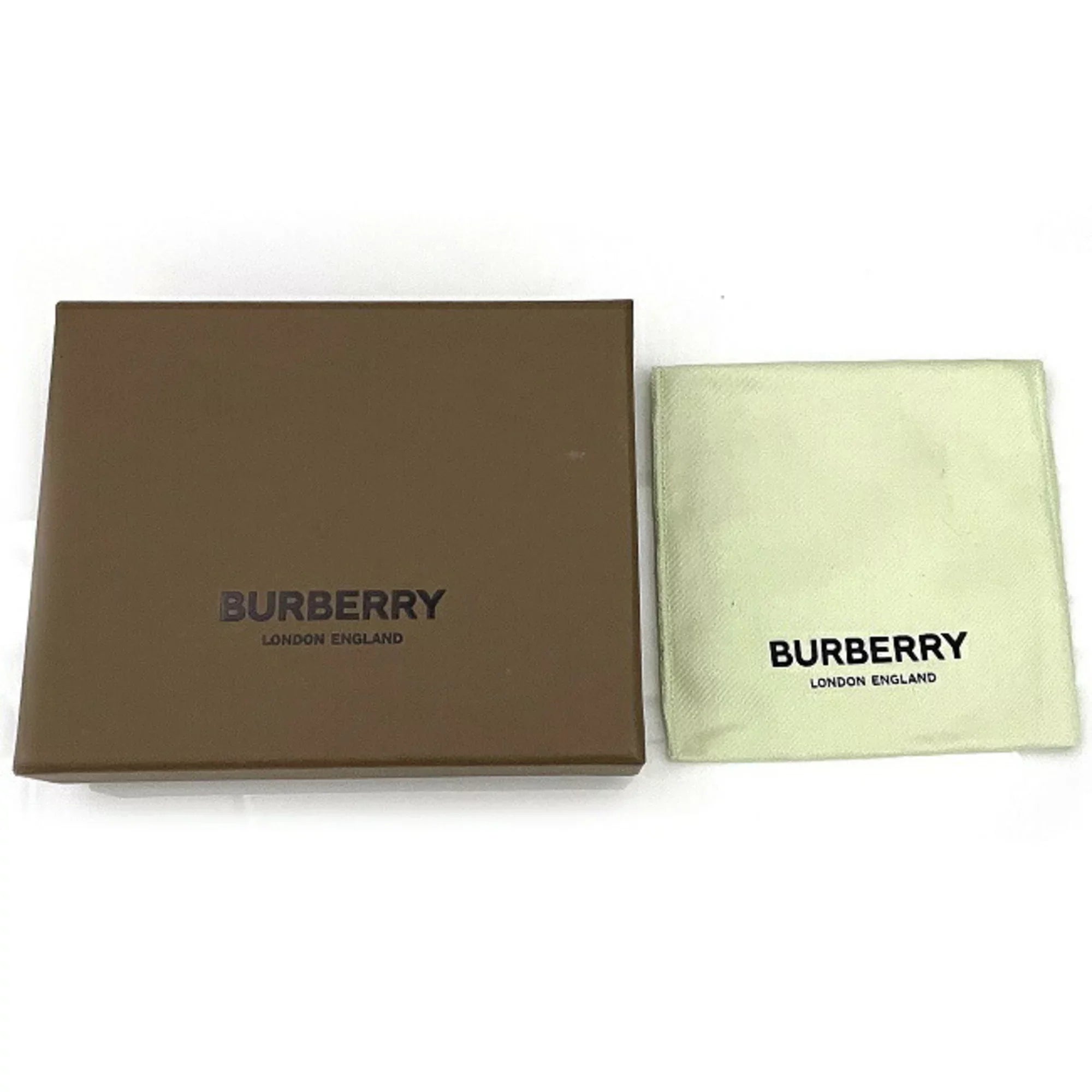 Pre-Owned Burberry Bangle Gold Clear Sizetone 80326341 M GP Rhinestone BURBERRY Crystal Detail Bracelet Nut Motif Jewelry Cuffs Ladies (Good)