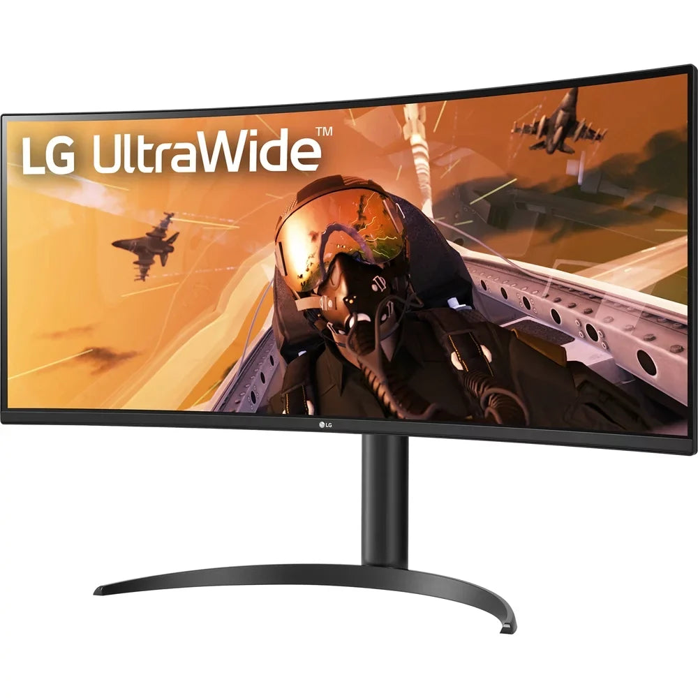 Open Box LG 34WP75C-B 34" Curved UltraWide QHD HDR 10 160Hz USizeB Type-C Monitor with AMD FreeSizeync Premium Pro (65W Power Delivery)
