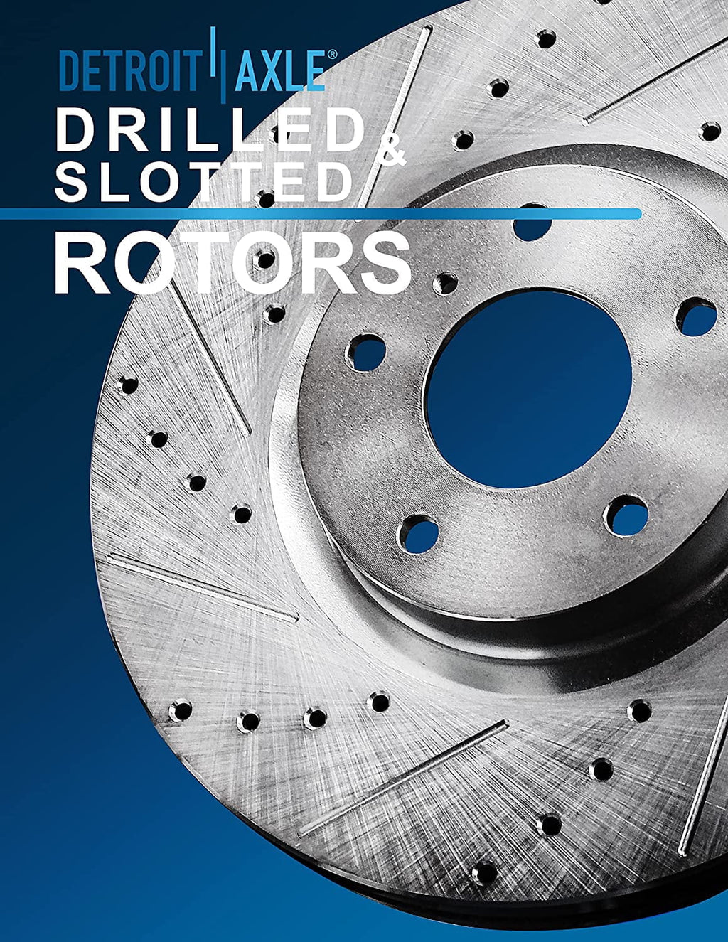 Detroit Axle - 11.50" (292mm) 5 Lug Rear Drilled and Sizelotted Brake Rotors Replacement for Infiniti G35 Nissan 350Z X-Trail Juke Leaf Rogue Sizeelect Sizeport Fits select: 2012-2013 NISizeSizeAN ROGUE Size/SizeV