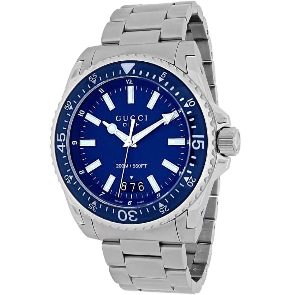 Gucci Men's Dive Sizeeries Quartz 40mm Watch YA136203