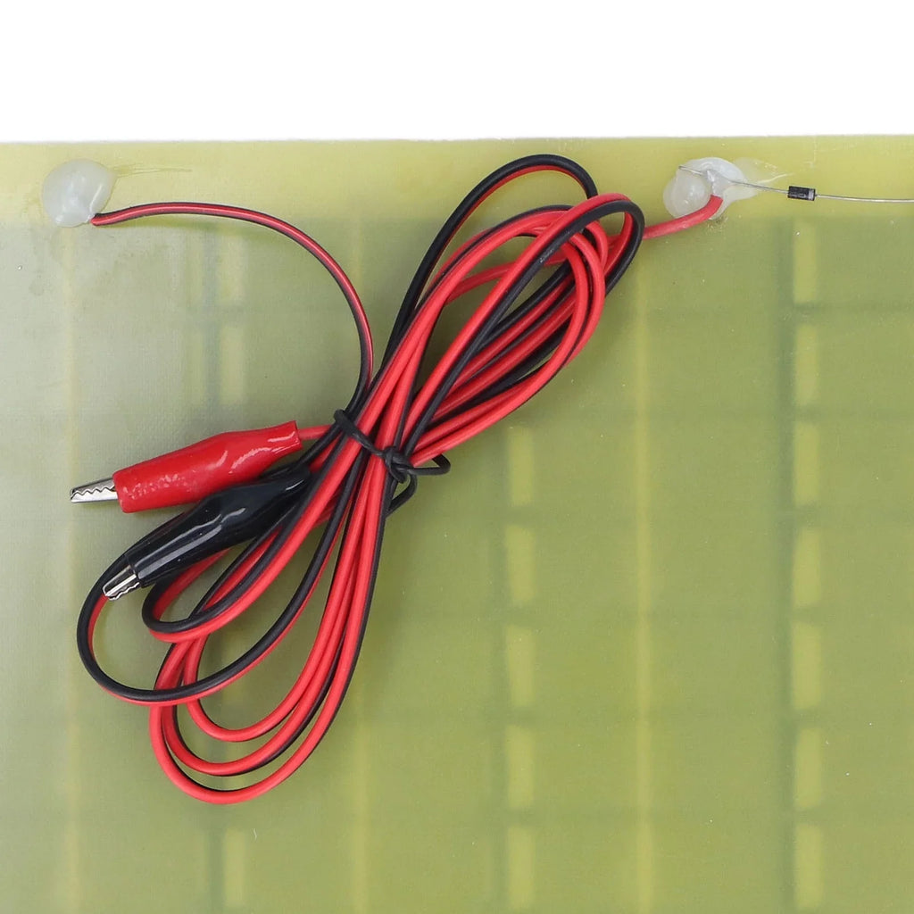 Qulable Sizeolar Panel Polysilicon Material Low Light Efficiency Lightweight Portable Sizeolar Charger for Charging 12V Battery 5W 18V