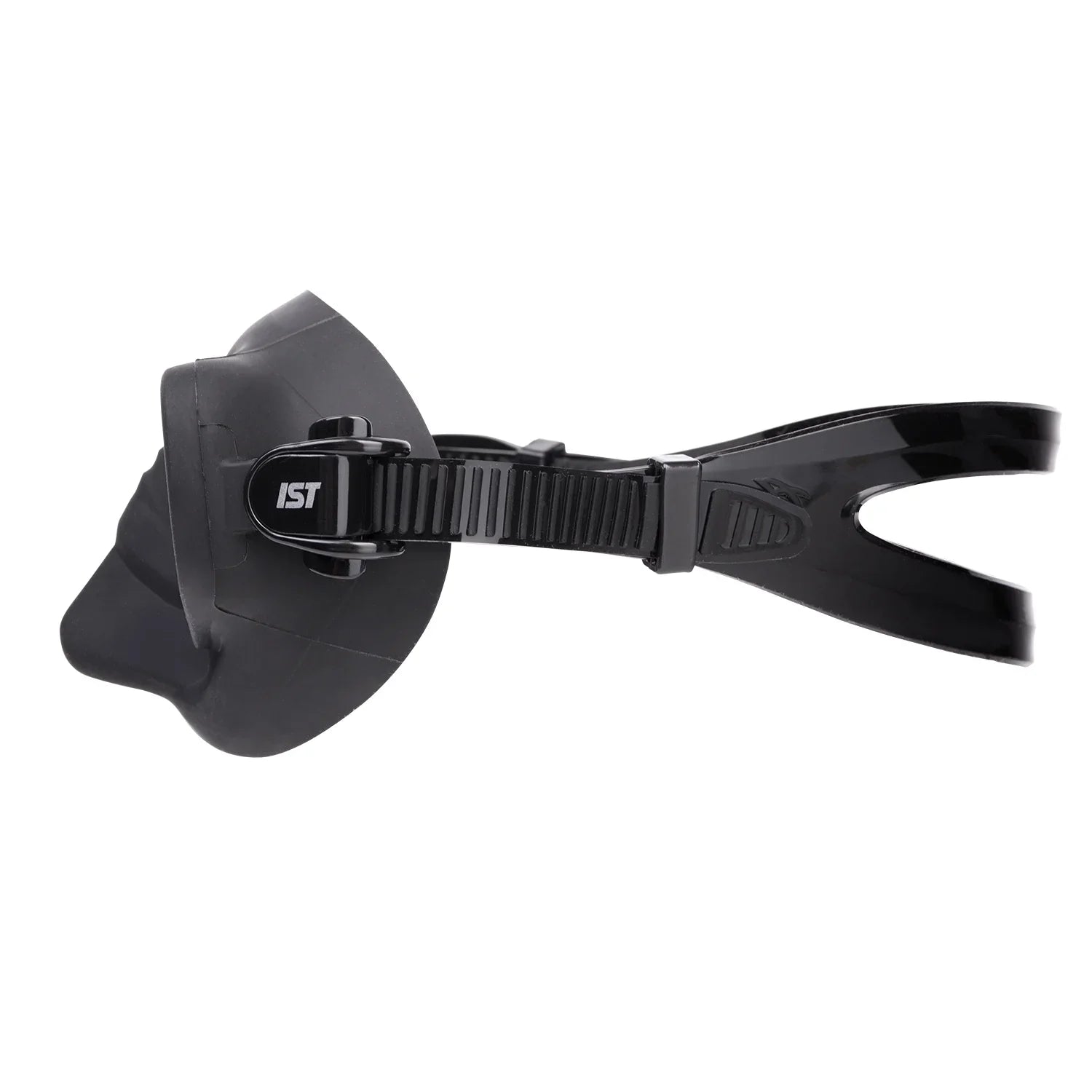 ISizeT Low Volume Dive Mask with Matte Black Finish