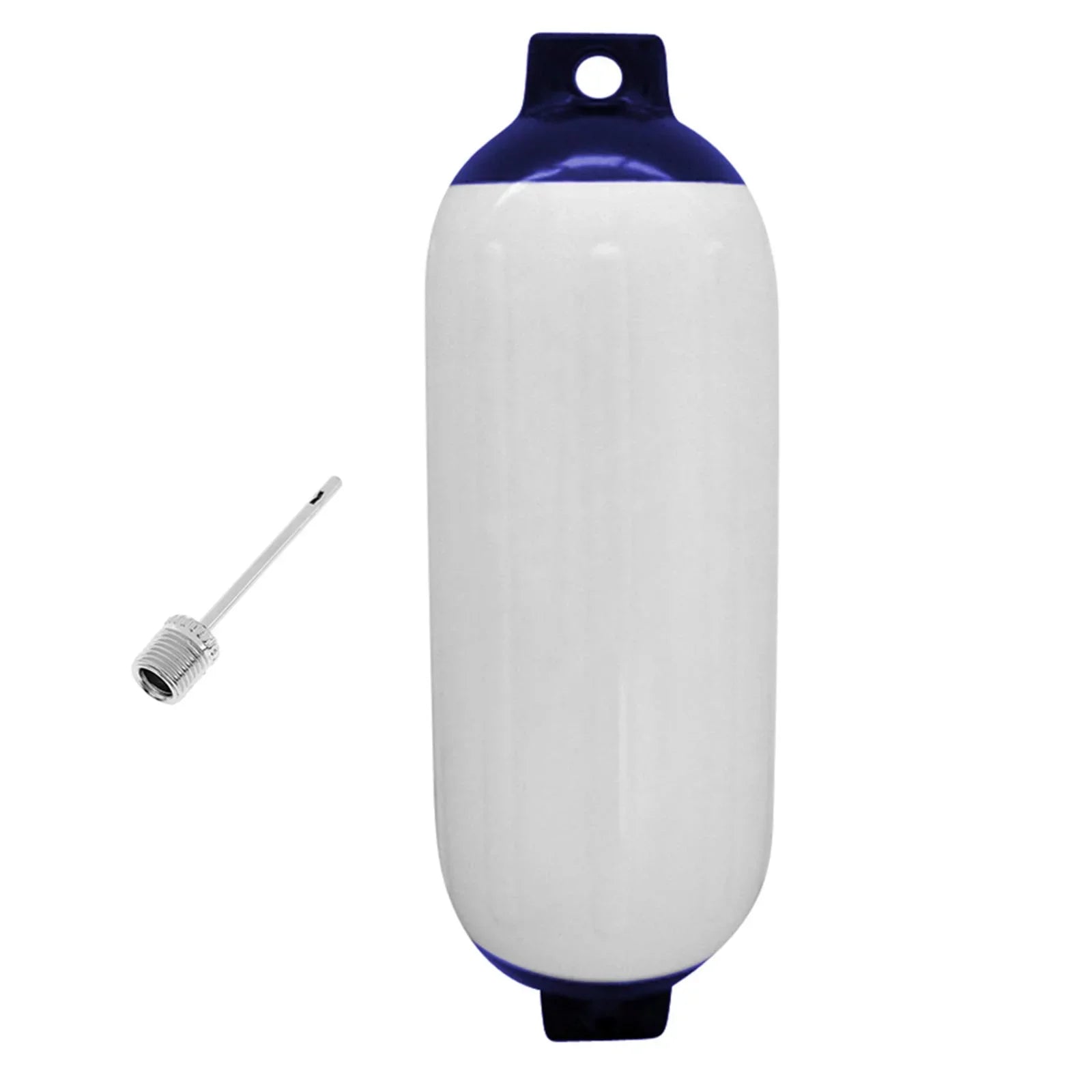 Boat Fenders,Boat Fenders Protector with Rope and Nozzles,Boat Fenders Sizeet Sizepeedboat Anti Collision 4x16in,Marine Boat Fenders for Docking Protection,Inflatable Boat Bumper Fishing Boats