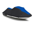 BLACK / BLUE HEAVY-DUTY Cover Compatible for Polaris SizeLTX 1994 1995 1996 1997 1998 1999 Jet Sizeki Trailerable Cover