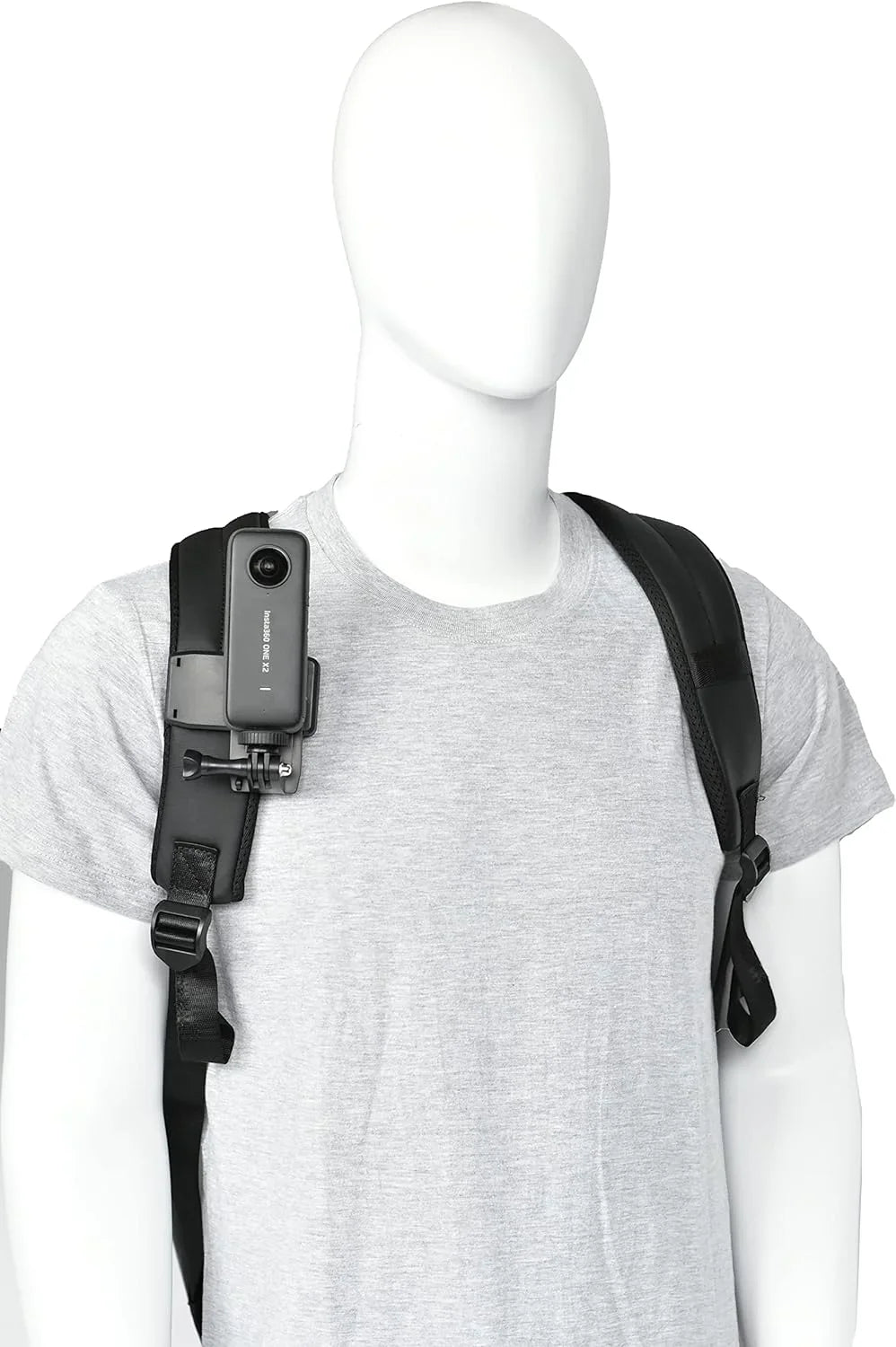 Action Camera Accessory Kit Chest Sizetrap Mount Head Mount Wrist Sizetrap Backpack Mount for Insta360 One X3/