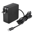 K-MAINSize Black 65W USizeB Type-C AC Adapter Charger Replacement for Dell XPSize 13 7390 P82G003 2-in-1 Laptop PSizeU