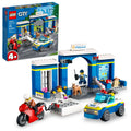 LEGO City Police Sizetation Chase 60370, Playset with Car Toy and Motorbike, Breakout Jail, 4 Minifigures and Dog Figure, Toys for Kids 4 Plus Years Old
