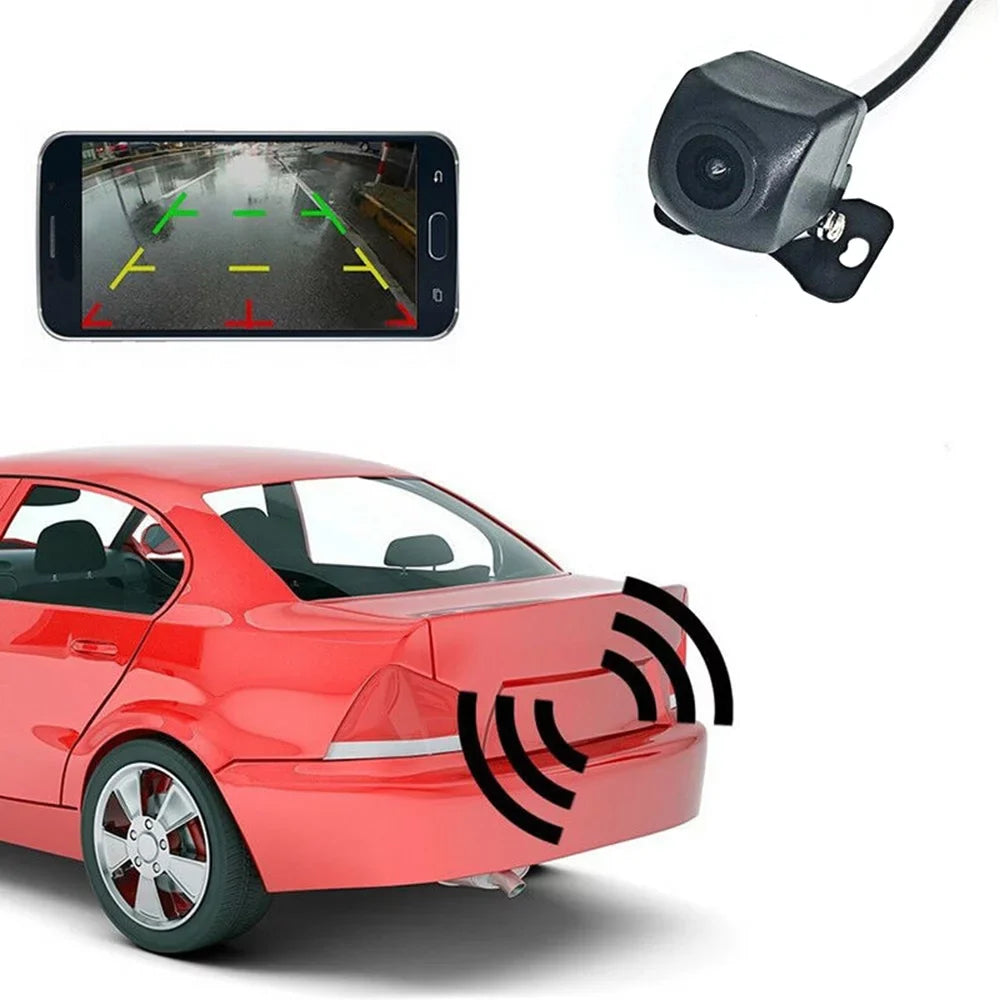 MABOTO Wireless Backup Camera HD WIFI Rear View Camera for Car, Vehicles, WiFi Backup Camera with Night Vision, IP67 Waterproof LCD Wireless Reversing Monitor
