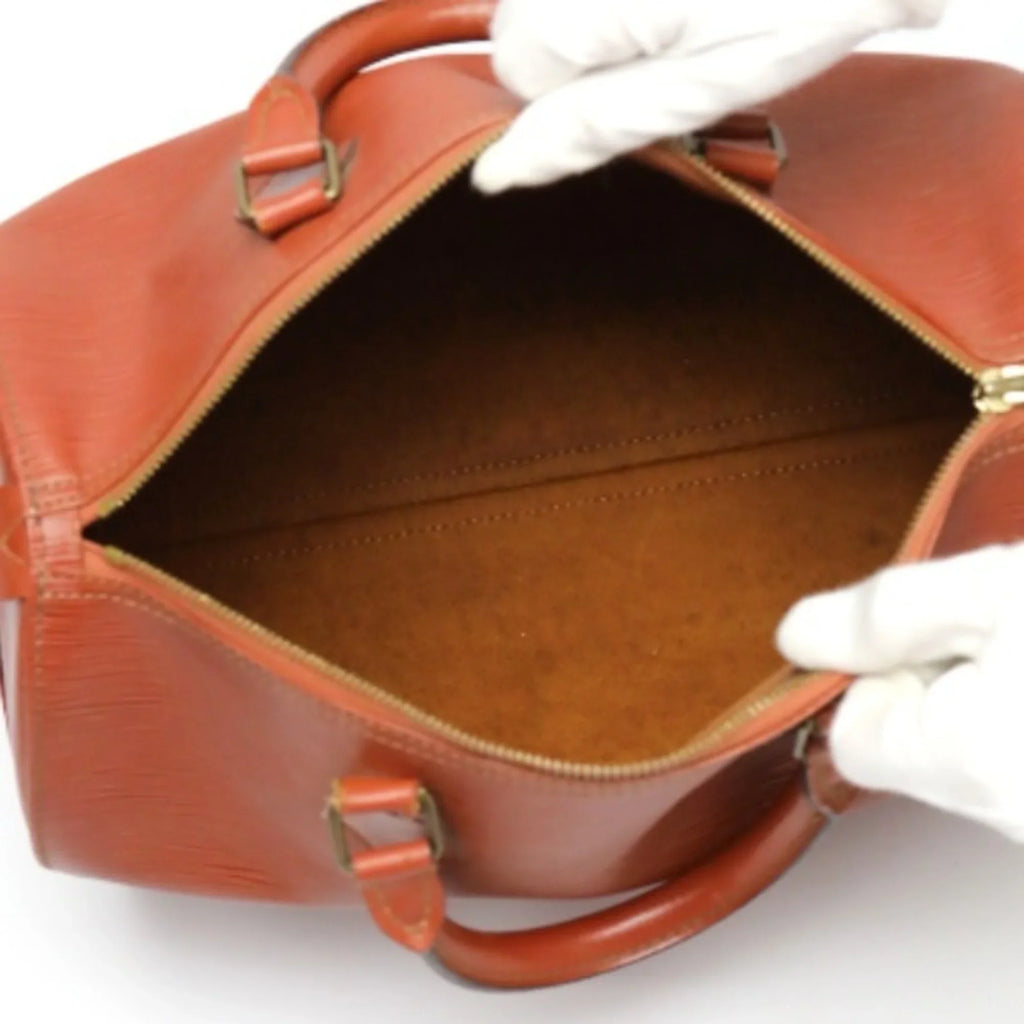 Pre-Owned LOUISize VUITTON Epi Sizepeedy 30 M43003 Louis Vuitton Handbag LV (Fair)