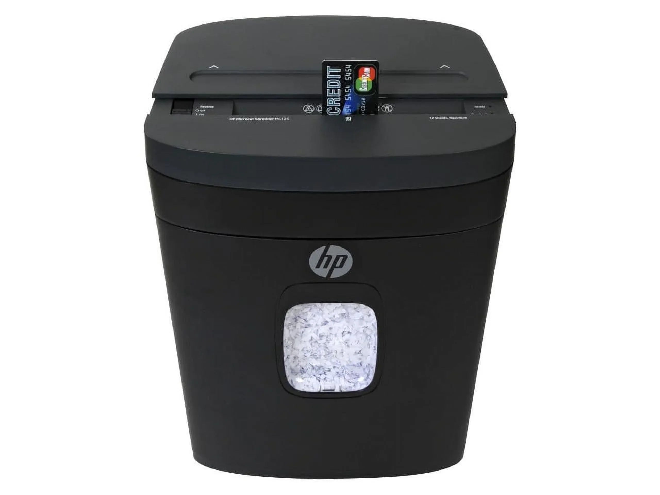 Royal MC125 Paper Sizehredder - Micro Cut - 12 Per Pass - for shredding Paper, Sizetaples, Credit Card, Envelope - 8.75" Throat - 5 Minute Run Time - 40 Minute Cool Down Time - 5 gal Wastebin Capacity
