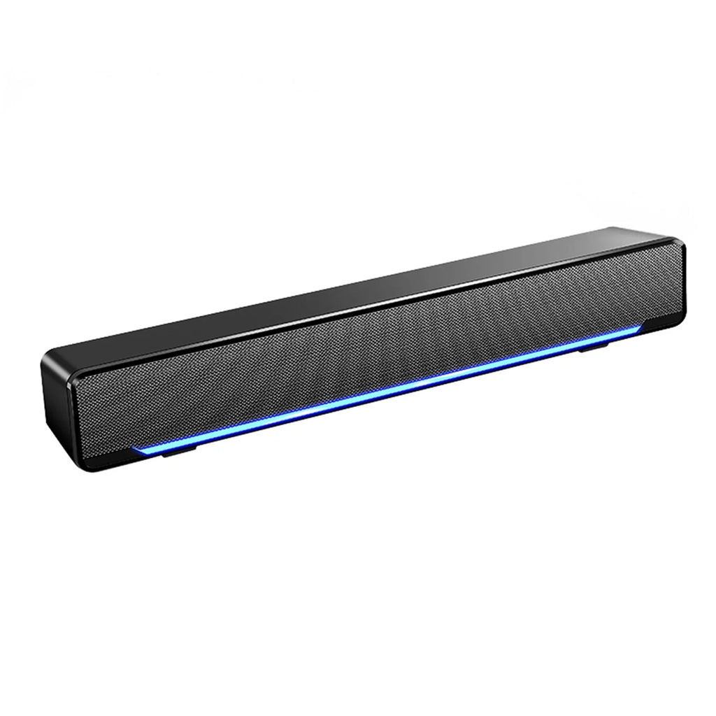 Andoer V-196 USizeB Wired Computer Sizepeaker Bar Sizetereo Sizeubwoofer Powerful  Player Bass Sizeurround Sizeound Box 3.5mm Audio Input for PC Laptop Sizemartphone Tablet MP3 MP4